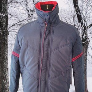 PROFILE 1980'S VINTAGE PUFFER MEN'S SKI WINTER JACKET - SIZE MEDIUM